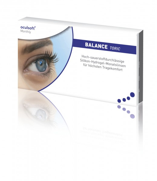 oculsoft Monthly BALANCE TORIC - 3er Box