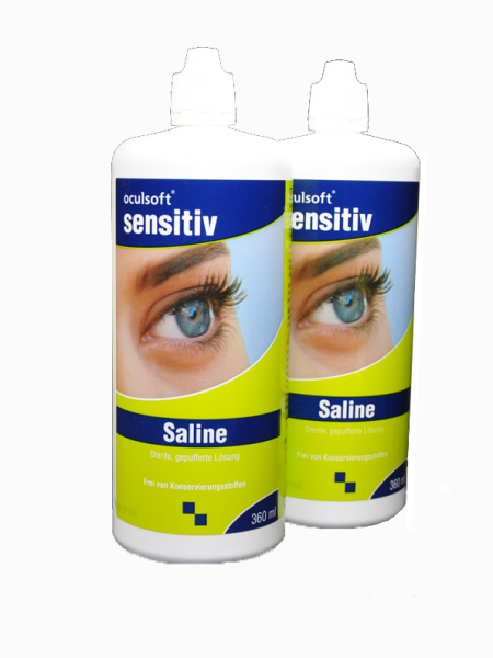 Kochsalzlösung - oculsoft Saline - Doppelpack