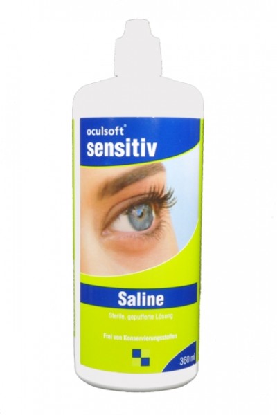 Kochsalzlösung - oculsoft Saline - 360 ml