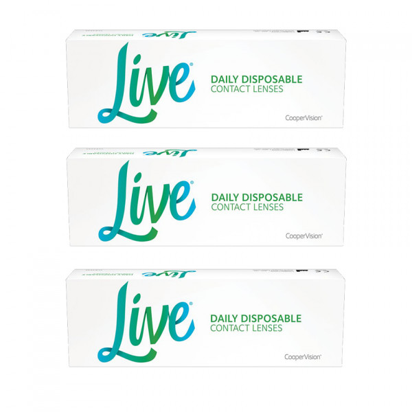 Live DAILY DISPOSABLE - 90er Box
